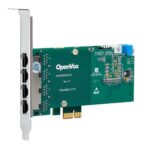 OpenVox D430E Carte PCI-E 4 ports T1/E1/J1