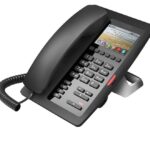 Fanvil H5 Téléphone IP pour Hôtel Noir