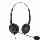 VBeT VT1200 RJ09 Casque Filaire Duo