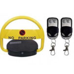 Barrière arceau de parking avec deux télécommandes