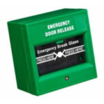 Déclencheur manuel d'urgence vert non rearmable