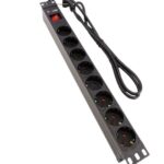Multiprise 8 ports Rackable