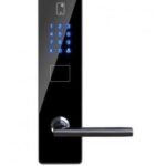 Serrure de porte SMART LOCK. Accés par code, badge et wifi